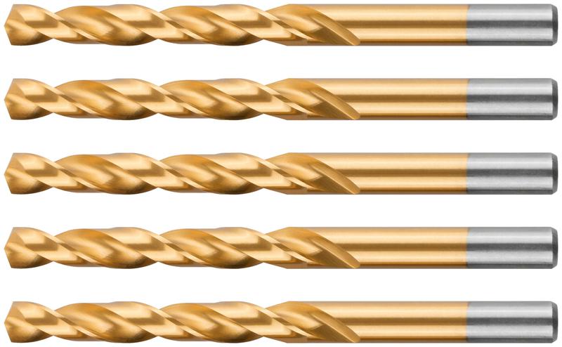  Сверло по металлу Profi с титановым покрытием 9.5х125мм (уп.5шт) Cutop 52-456 фото в каталоге от BTSprom.by