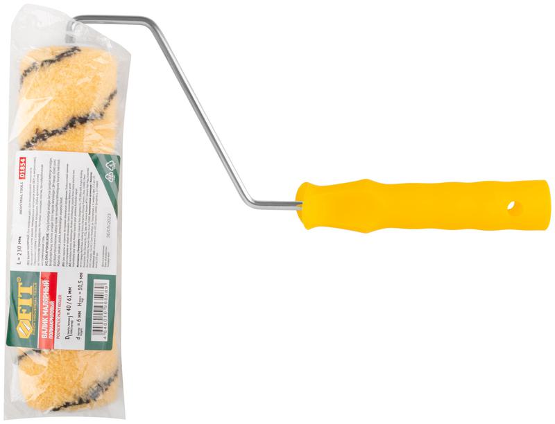  Валик полиакриловый с черной полоской диам. 40/61мм ворс 10.4мм 230мм беж. FIT 01854 фото в каталоге от BTSprom.by