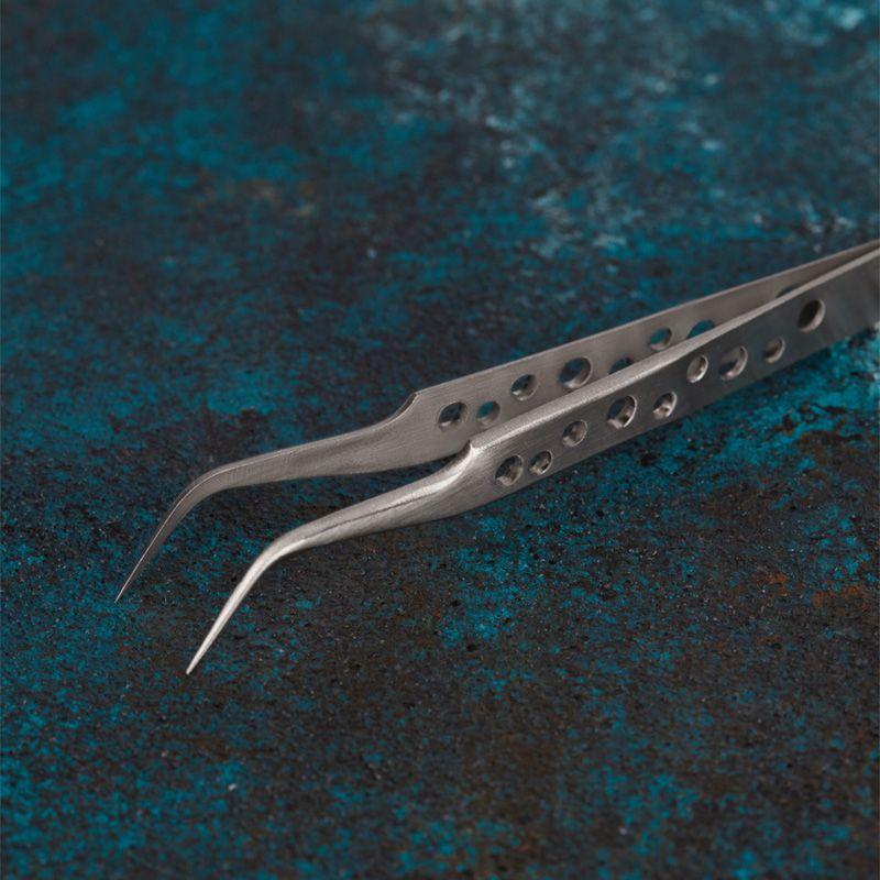  Пинцет изогнутый узкий 120мм Airy (блист.) Rexant 12-0385 фото в каталоге от BTSprom.by