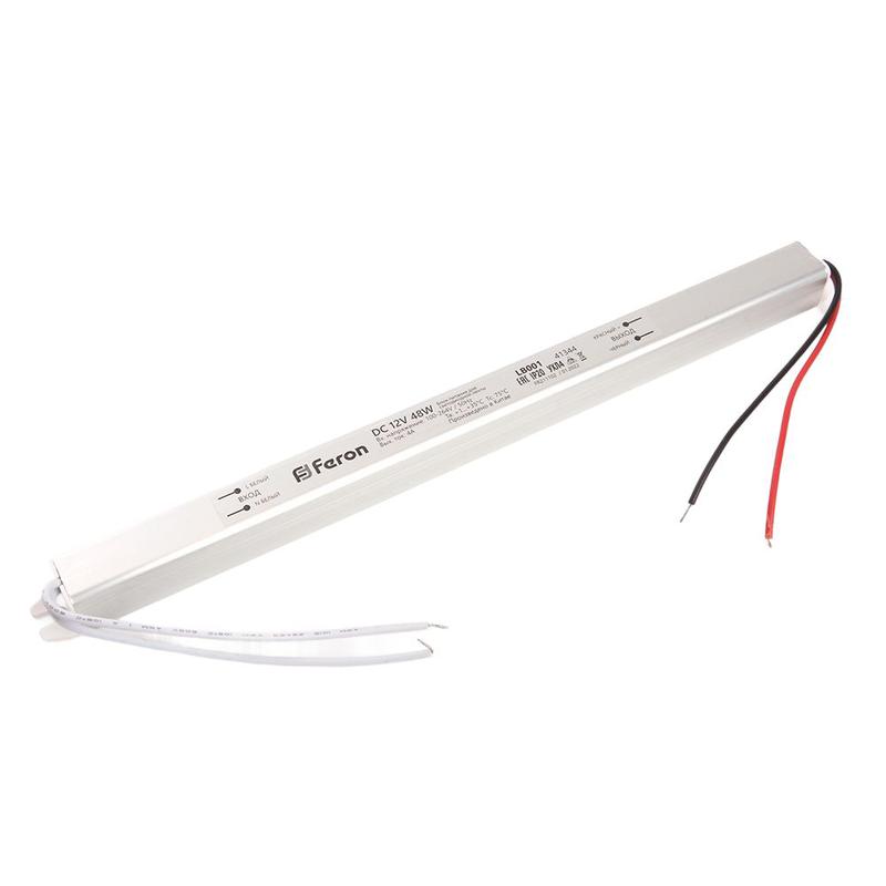 трансформатор электронный для светодиодной ленты 48вт 12в (драйвер) lb001 feron 41344 от BTSprom.by