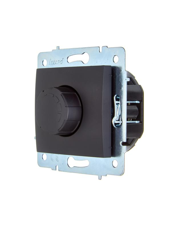  Механизм светорегулятора СП 1000Вт ASTI черн.бархат LEZARD 7081-4288-157 фото в каталоге от BTSprom.by