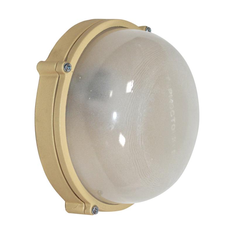  Светильник НББ 03-60-013 "Терма 1301" IP65 кругл. малый матов./корпус беж. Элетех 1005501014 фото в каталоге от BTSprom.by