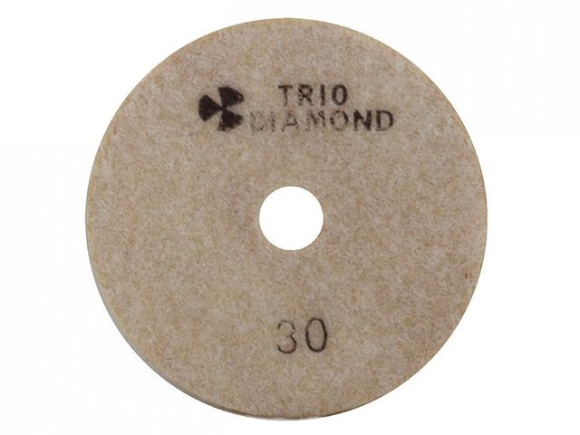 алмазный гибкий шлифкруг "черепашка" 100 № 30 (мокрая шл.) (trio-diamond) 340030 от BTSprom.by