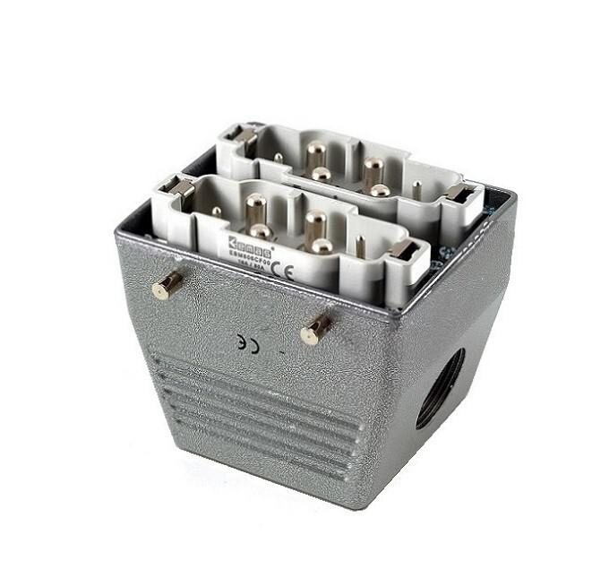 вилка боковой ввод 12 полюсов 2х(4х80а+2х16а) emas ebm812fu10 от BTSprom.by