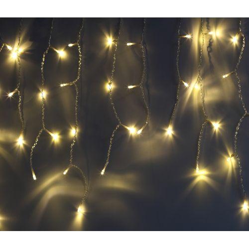  Гирлянда светодиодная "Бахрома" 2мх1м 62LED 24В IP44( без трансформатора Б0041911) тепл. свет ЭРА Б0041907 фото в каталоге от BTSprom.by