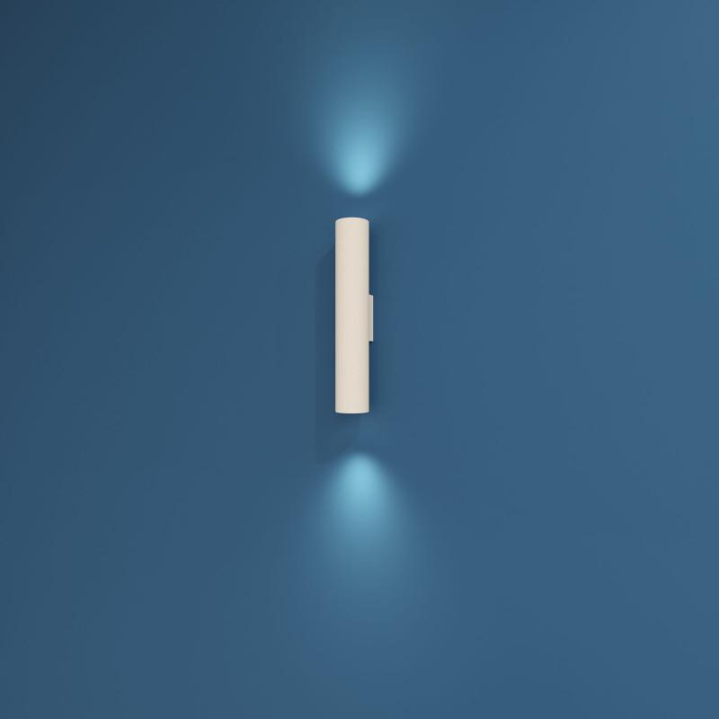  Светильник 15Вт 2xGU10 IP20 LED настен. алюм. бел. DENKIRS 723063 фото в каталоге от BTSprom.by