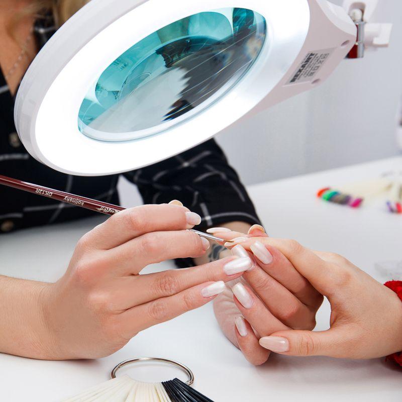  Лупа на струбцине круглая 5D с подсветкой 72LED регулировка яркости бел. Rexant 31-0532 фото в каталоге от BTSprom.by