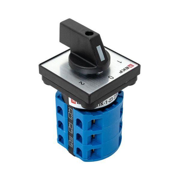  Переключатель кулачковый ПК-1-23 3П 25А "1-0-2" EKF pk-1-23-25 фото в каталоге от BTSprom.by