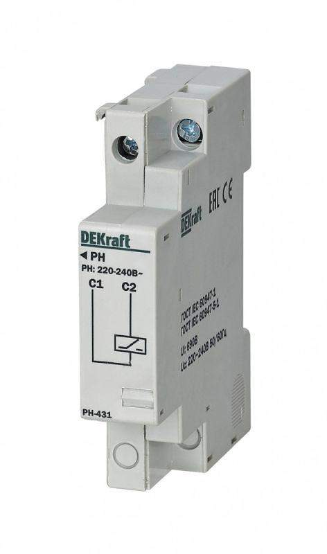 расцепитель независимый 110-127в для ва-431 dekraft 21264dek от BTSprom.by