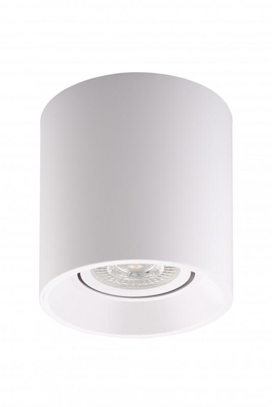 светильник накладной ip20 10вт gu5.3 led бел. пластик denkirs dk3040-wh от BTSprom.by