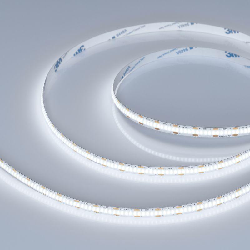 лента светодиодная cob-x360-8mm 5v white 6000к 5вт/м ip20 csp (уп.5м) arlight 041701 от BTSprom.by