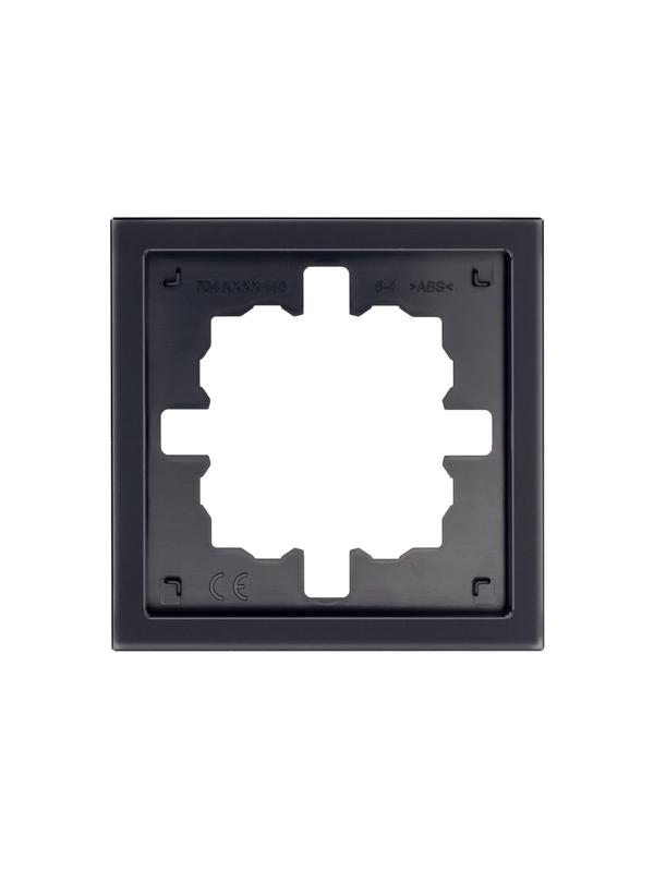 рамка 1-м zima универс. акрил. черн. матов. lezard 704-5980-146 от BTSprom.by