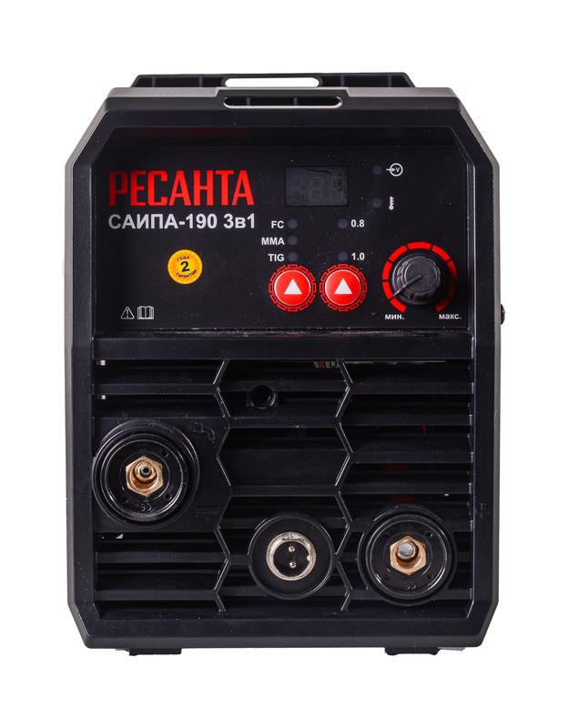  Инвертор сварочный полуавтомат. САИПА-190 3в1 (MIG/MAG) Ресанта 65/182 фото в каталоге от BTSprom.by