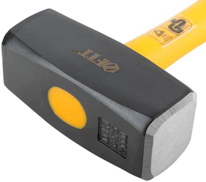  Кувалда кованая Профи 2кг фибергласовая ручка FIT 45216 фото в каталоге от BTSprom.by