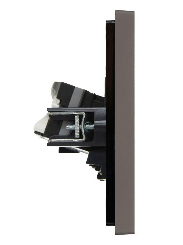  Розетка компьютерная 2-м RJ45 кат.5E FORTE&PIANO FP333 сер. IEK FP-K20-1-K03 фото в каталоге от BTSprom.by