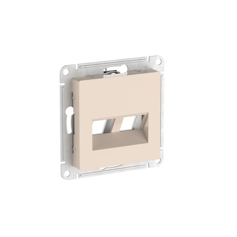 накладка двойная atlasdesign для информационных функций типа keystone беж. se atn000290 от BTSprom.by