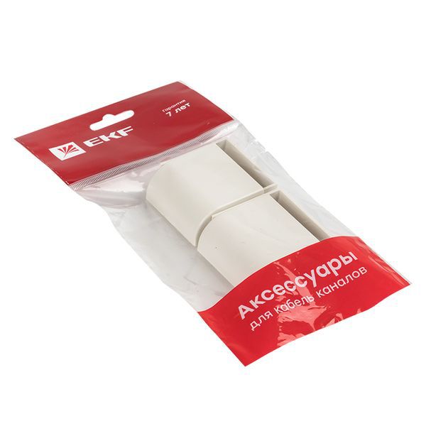  Заглушка 40х16 бел. Plast PROxima (уп.4шт) EKF ecw-40-16x4 фото в каталоге от BTSprom.by