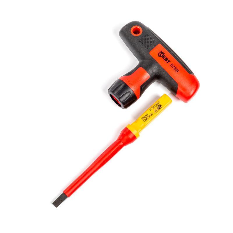  Набор отверток диэлектрических "Профи" НИО-4412-Т КВТ 87128 фото в каталоге от BTSprom.by