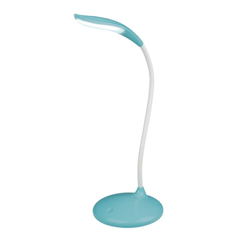 светильник настольный tld-558 blue/led/280lm/5000k/dimmer 3вт сенсор. выкл. uniel ul-00004140 от BTSprom.by