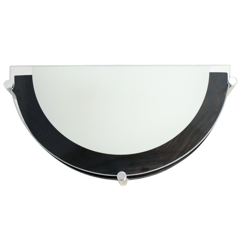  Светильник НББ 06-40 "Полесье" 300/2 М41 бел. /корпус венге /держатель хром (инд. упак.) Элетех 1005205886 фото в каталоге от BTSprom.by