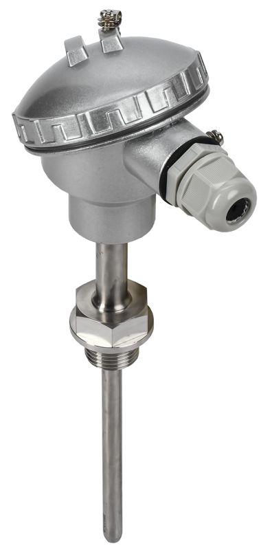 преобразователь температуры погружной рт100 g1/2 100мм 2м монтажн. головка oni pts-pt100-2-100-4-2m-2 от BTSprom.by