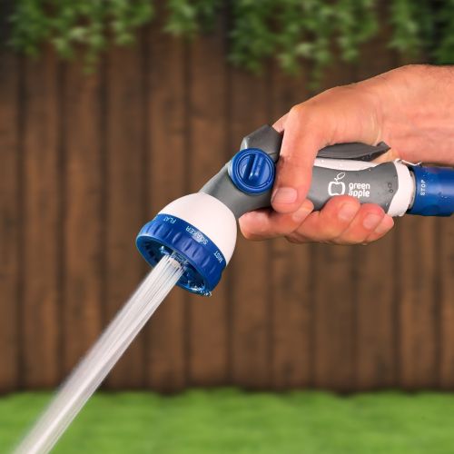  Пистолет-распылитель 8 реж. пластик. (12/48) Green Apple Б0003093 фото в каталоге от BTSprom.by