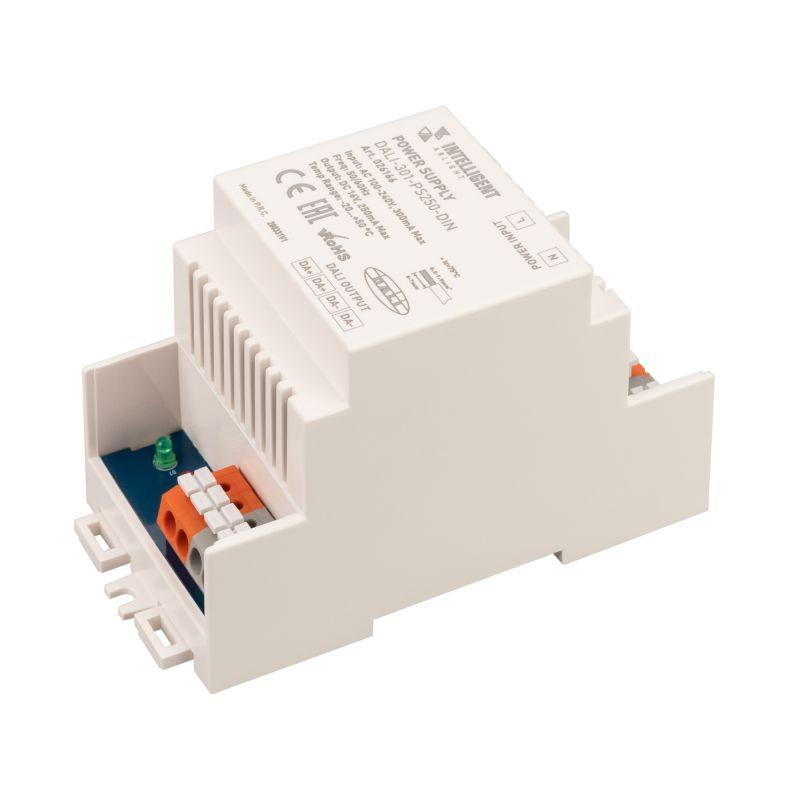 блок питания шины dali-301-ps250-din 230в 250ма intelligent din-рейка arlight 026166 от BTSprom.by