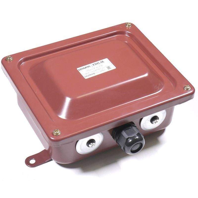 коробка кзнс-08 у2 ip54 пластик. ввод гофроматик zeta30315 от BTSprom.by