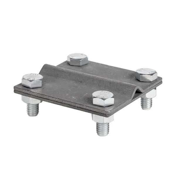 зажим универсальный полоса 40 - прут 10 (пластина 70х70мм) ni proxima ekf lp-55922-ni от BTSprom.by