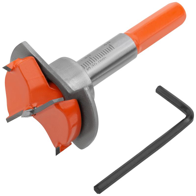  Сверло Форстнера (фреза) с карбидными вставками и ограничителем глубины 35мм FIT 36517 фото в каталоге от BTSprom.by