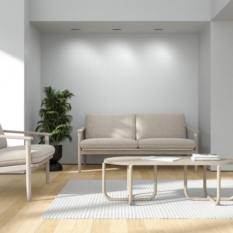  Светильник SPACE 10Вт 4000К IP20 220В L126мм 38град. встраив. со светодиодом алюм. бел./черн. DENKIRS 723070 фото в каталоге от BTSprom.by