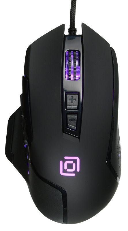 мышь оптическая 945g revenge (1600dpi) usb (8but) черн. оклик 1012158 от BTSprom.by