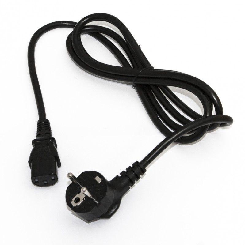 кабель питания компьютера pwc-iec13-shm-1.8-bk (schuko+c13) (3х0.75) 10а угловая вилка 1.8м черн. hyperline 34927 от BTSprom.by