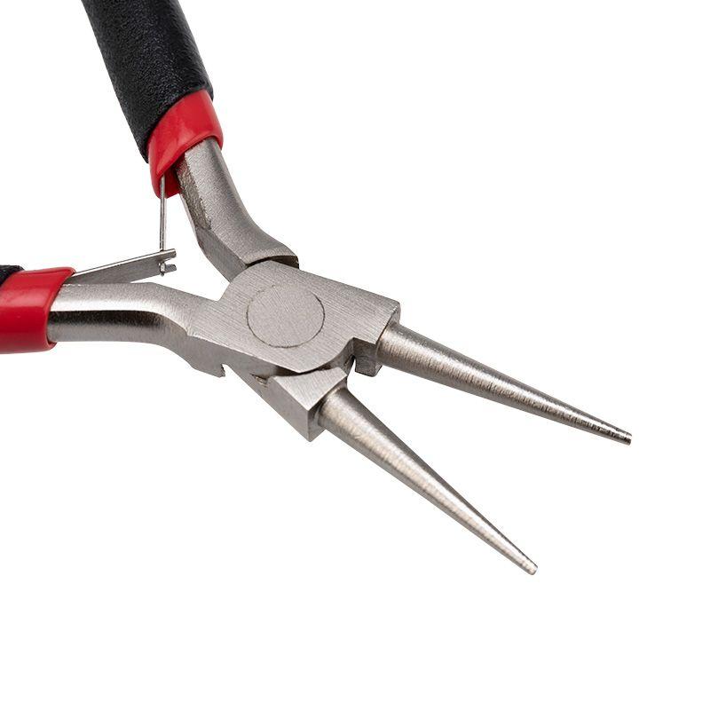  Круглогубцы Мини 120мм авторазжим обливные рукоятки никелир. Rexant 12-4606 фото в каталоге от BTSprom.by