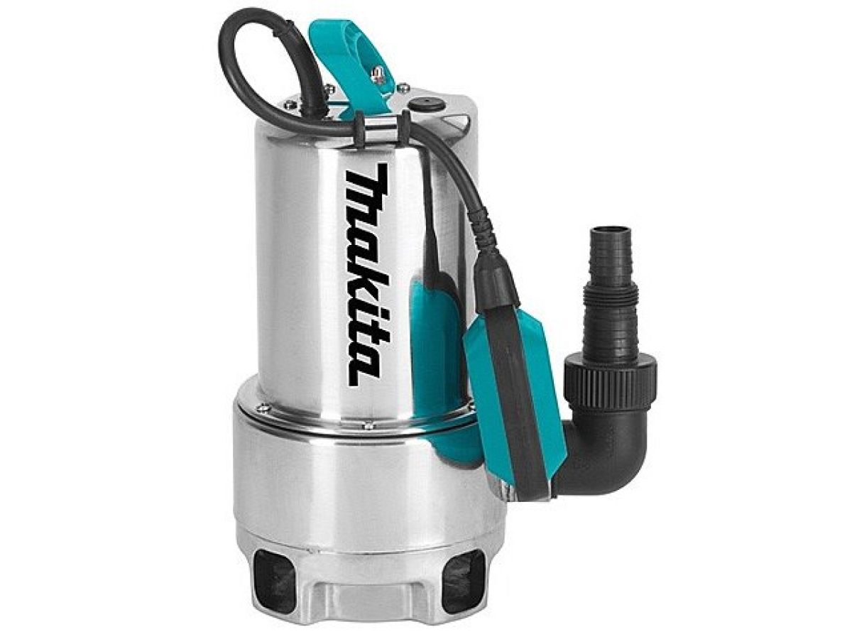дренажный насос для грязной воды makita pf 1110 (1100 вт, 15000 л/ч, до 5 м, стальн. корпус) pf1110 от BTSprom.by