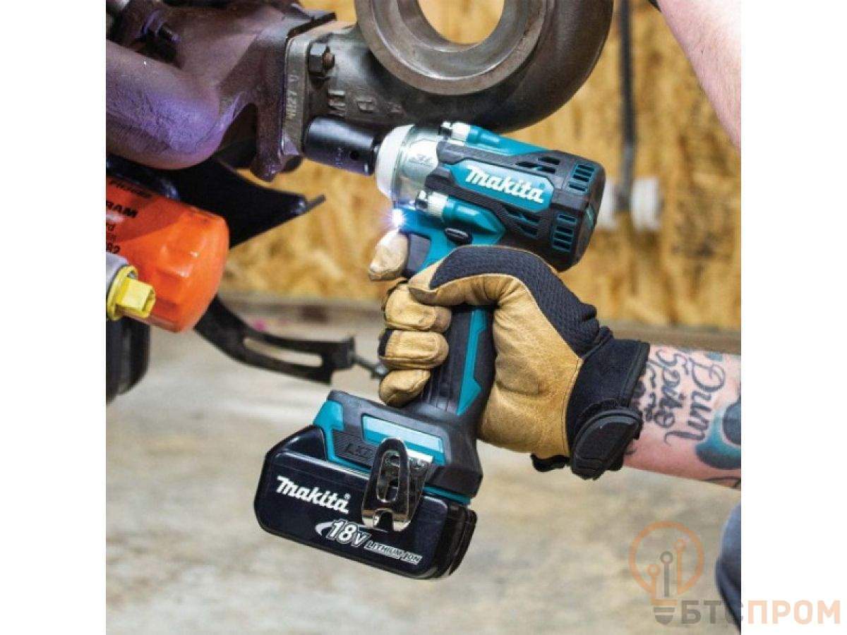  Аккум. ударный гайковерт MAKITA DTW300Z в кор. (18.0 В, БЕЗ АККУМУЛЯТОРА, посадочн. квадрат 1/2 &quot;, 330 Нм, вес 1.8 кг) фото в каталоге от BTSprom.by