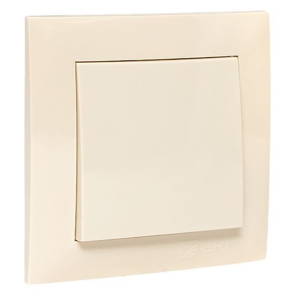  Выключатель 1-кл. СП Валенсия 10А перекрестный крем. EKF EWV10-221-20 фото в каталоге от BTSprom.by