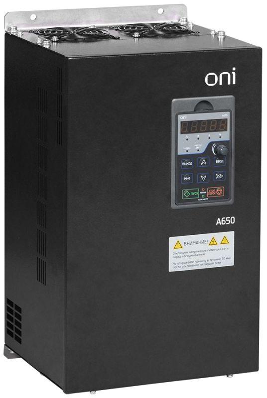 преобразователь частоты a650 380в 3ф 55квт 112а oni a650-33e55 от BTSprom.by