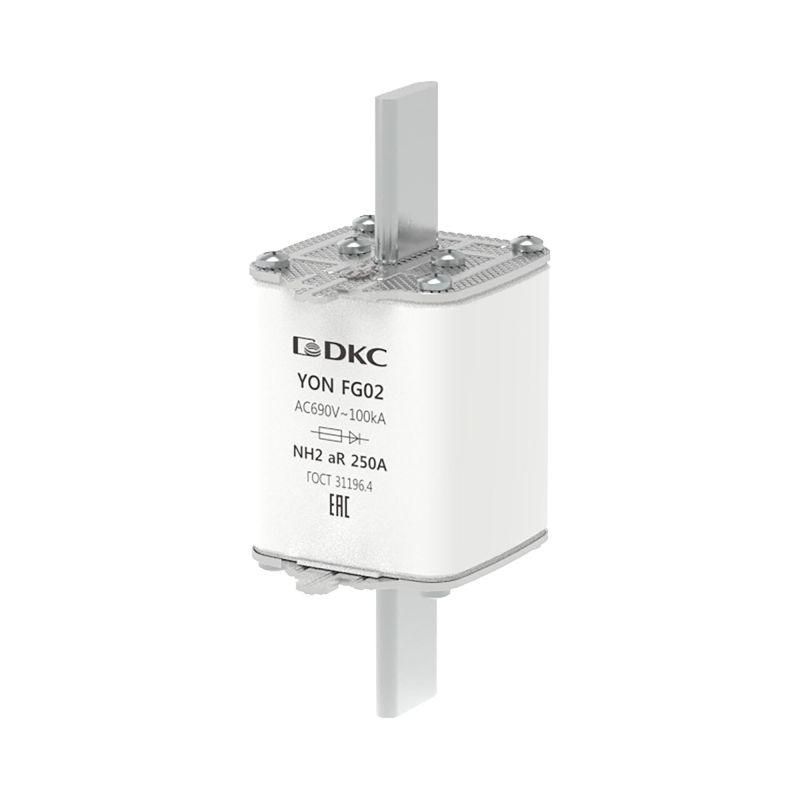 предохранитель yon ножевого типа fg2 250а 690в хар-ка ar dkc 1fg02-0250-690v-ar от BTSprom.by
