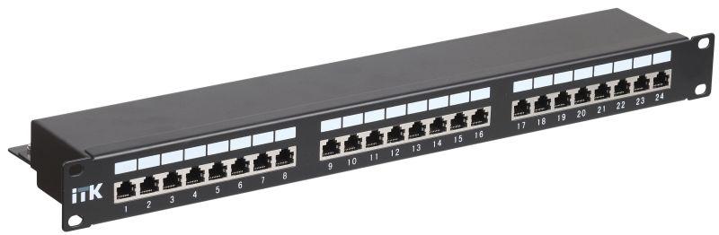 патч-панель 1u кат.5e stp 24 порта dual idc itk pp24-1uc5es-d05 от BTSprom.by