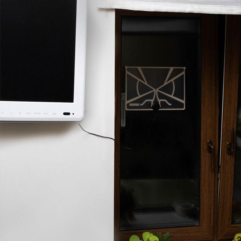  Антенна ТВ комнатная "АКТИВНАЯ" для аналогового и цифрового телевидения DVB-T2 Ag-709 Rexant 34-0709 фото в каталоге от BTSprom.by