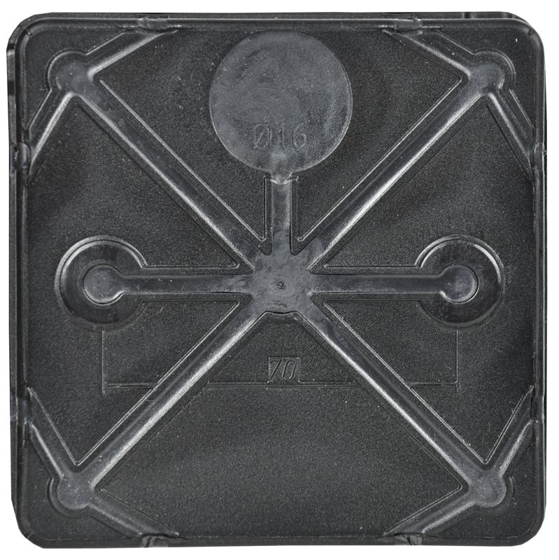  Коробка распаячная ОП КМ42455 100х100х50мм IP67 8 вводов черн. IEK UKO21-100-100-050-K02-66 фото в каталоге от BTSprom.by