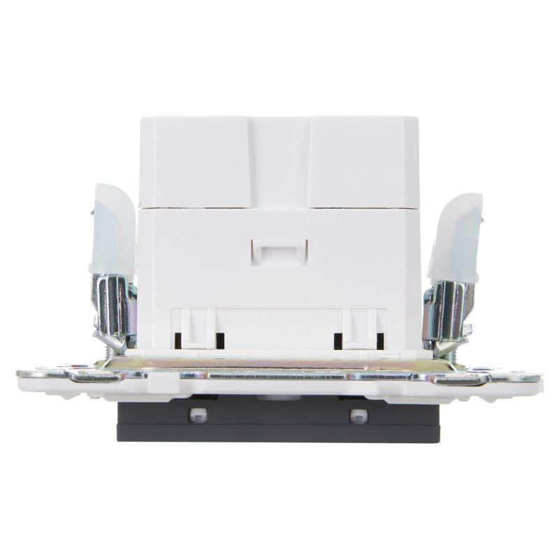  Розетка USB A+C 3.1А SKANDY SK-R14T титан IEK SK-U22-D31-K48 фото в каталоге от BTSprom.by