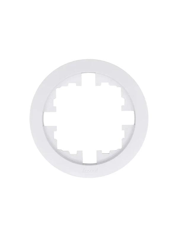 рамка 1-м osen горизонт. круглая бел. lezard 744-0200-146 от BTSprom.by