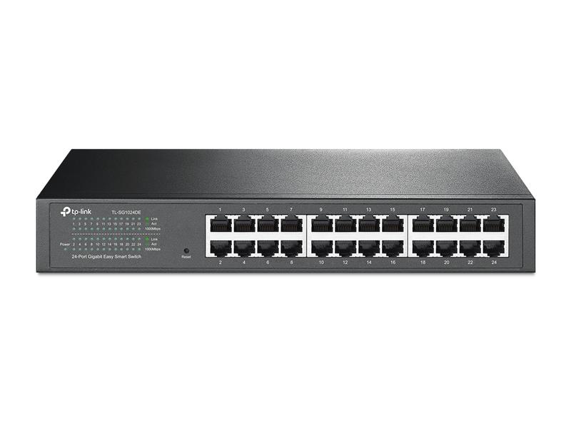 коммутатор tl-sg1024de easy smart гигабитный 24-портовый tp-link 1270148 от BTSprom.by