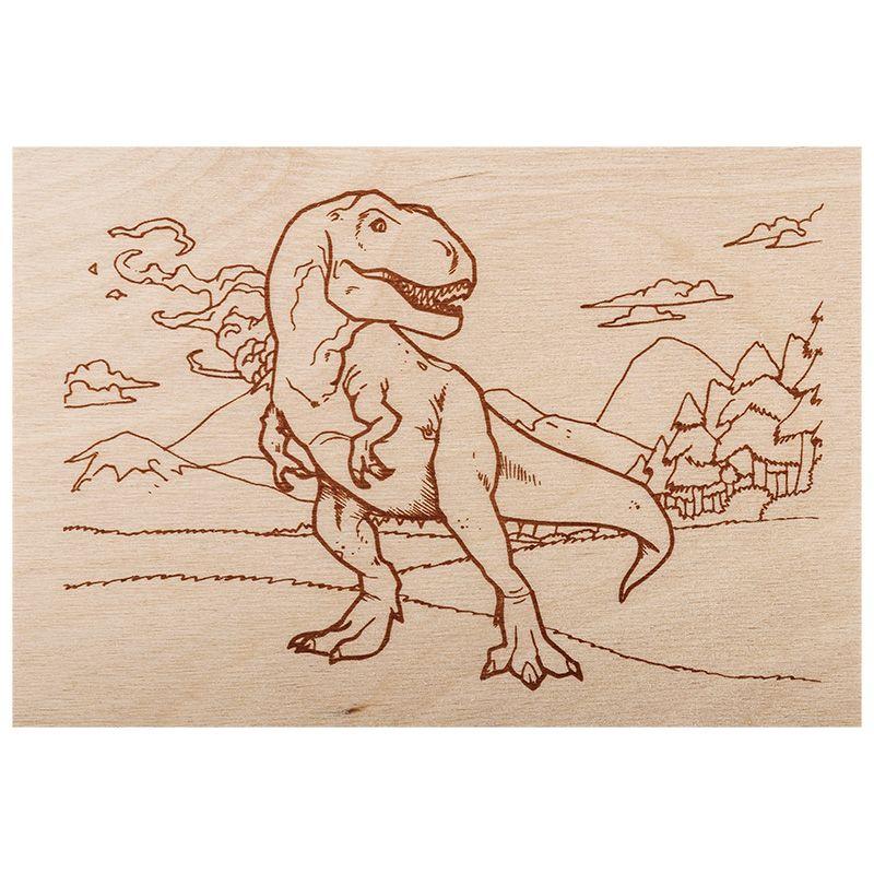  Доски для выжигания "Набор №1" (воин/динозавр/собака/машина/без рисунка) 148х210мм (А5) 5шт Rexant 12-0936 фото в каталоге от BTSprom.by