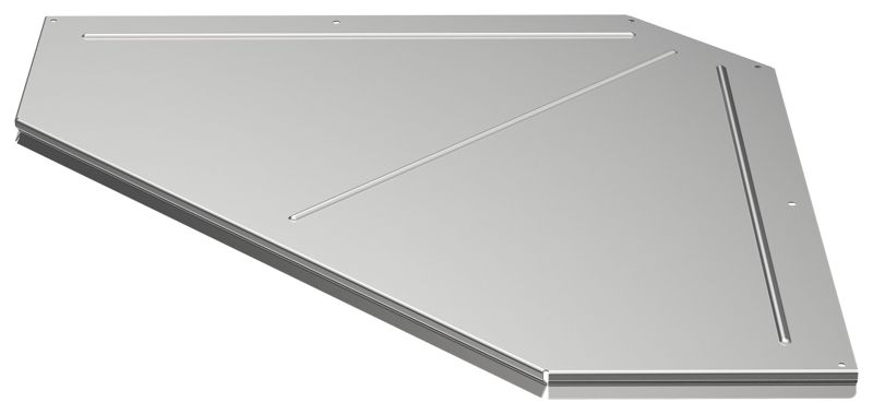 Крышка для угла 90град. осн.600 1.5мм ESCA 7 IEK ES7-PGD-90-600-15 от BTSprom.by