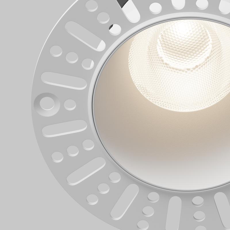  Светильник Dip 15Вт 4000К 50град. встраив. Maytoni DL122-15W-4K-TRS-W фото в каталоге от BTSprom.by