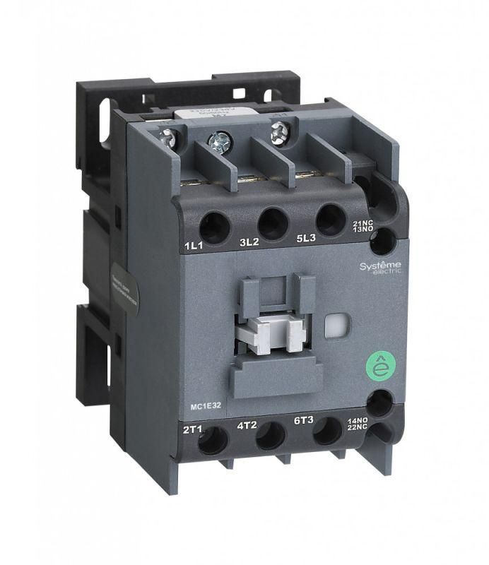 контактор mc1e 3п 25а кат. 220в/230в ac 1но+1нз se mc1e25m7 от BTSprom.by