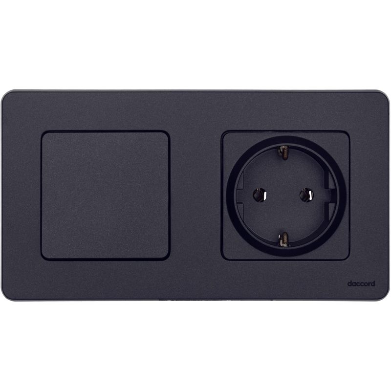  Выключатель 1-кл. Inspiria 10А IP20 250В 10AX механизм антрацит IEK 673603 фото в каталоге от BTSprom.by